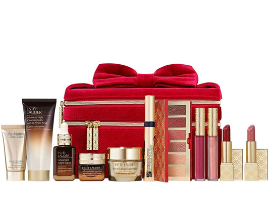 Estee Lauder 9 Full-Size Favorites + 2 Deluxe Travel Sizes set