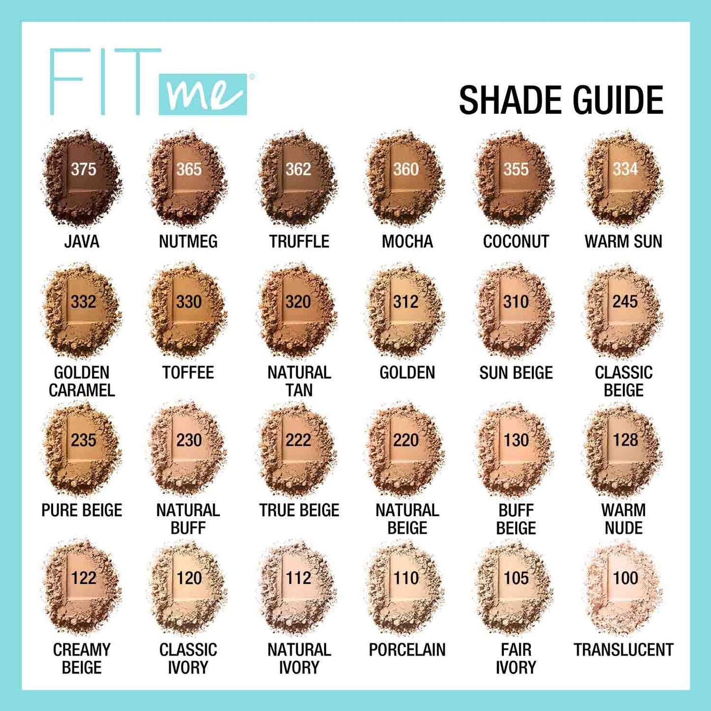 Fit Me® Matte + Poreless Powder Foundation Makeup