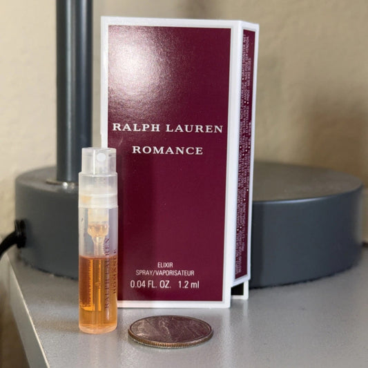 Ralph Lauren romance elixir sample