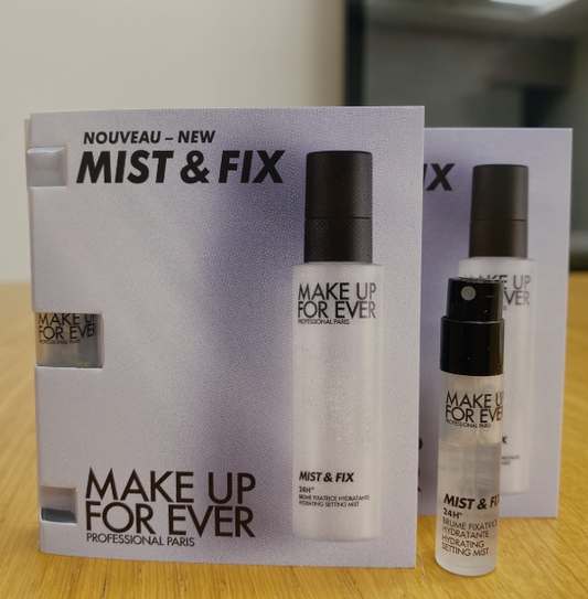 Mist & fix hydrating setting mist sample
