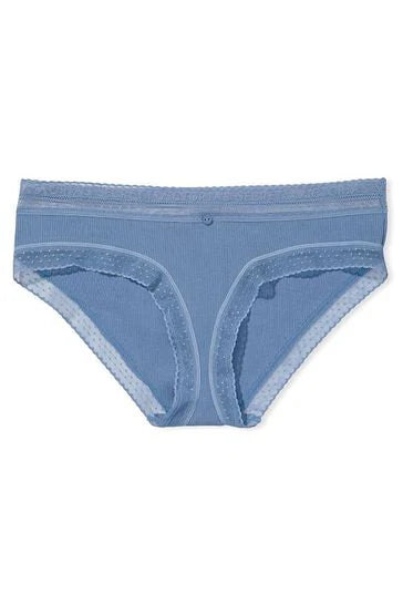 Ribbed Cotton Hiphugger Panty