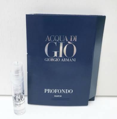 Giorgio Armani Acqua DI Gio Profondo parfum sample