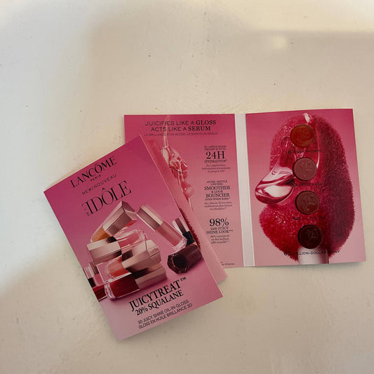 Lancôme Lip Idôle JuicyTreat Oil-in-Gloss Sample