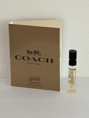 Coach Gold Perfume perfume sample