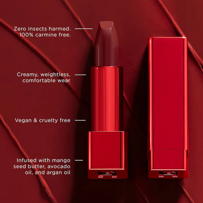 Unlocked Satin Creme Lipstick- Red 0