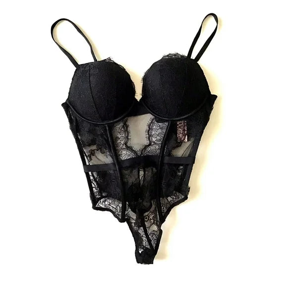 victoria's secret lingerie black