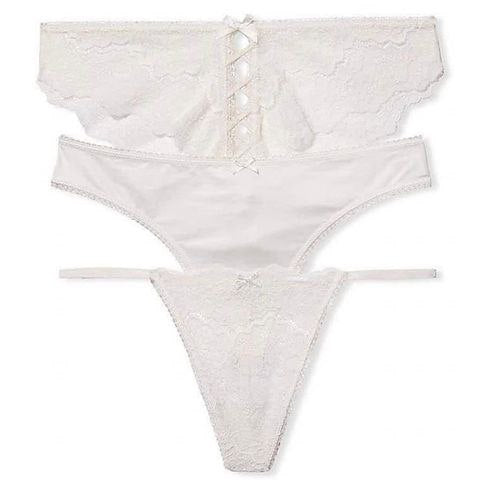 3-Pack Bride V-String Panties(05)