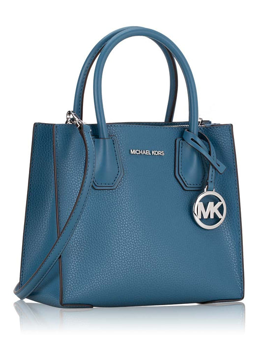 Mercer Medium Messenger Leather Teal