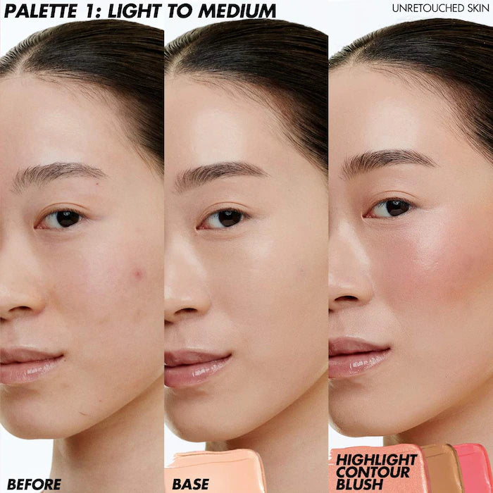 HD Skin Face Essentials Long-Lasting Full Face Cream Palette
