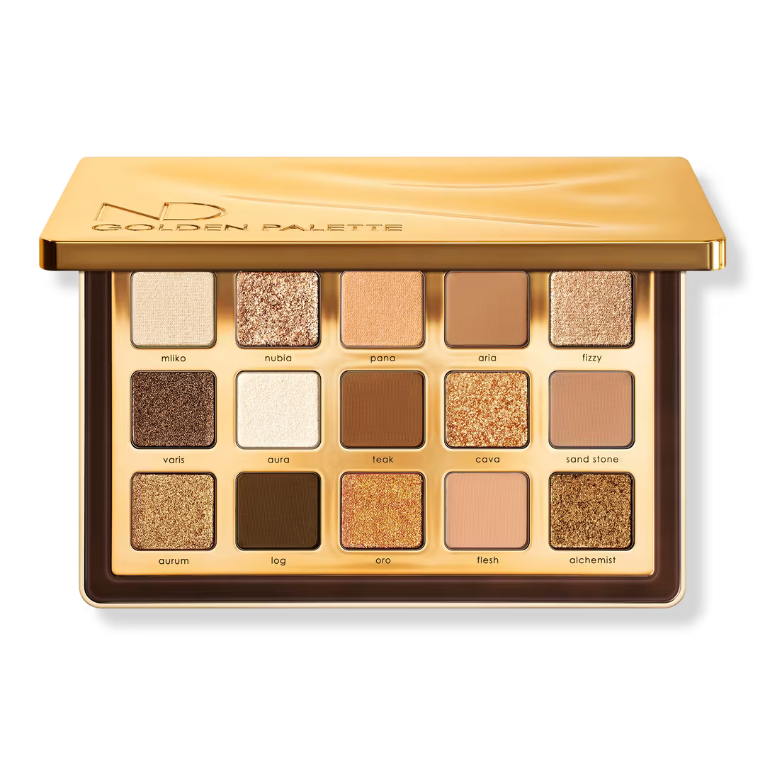 Golden Eyeshadow Palette