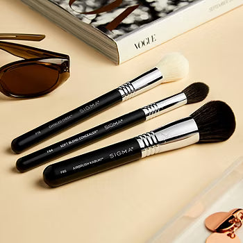 Cream Complexion Brush Set