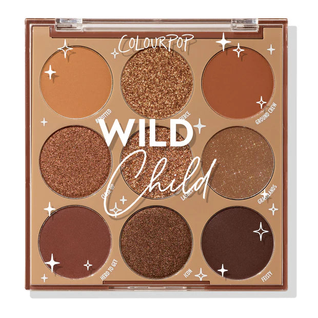 9-Pan Palette pigmented pressed powder palette