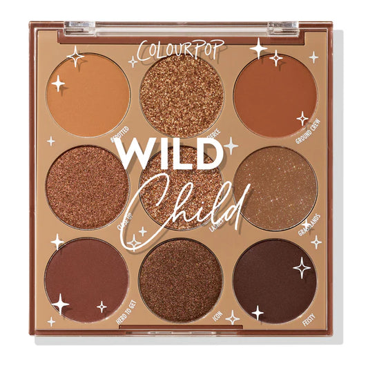 9-Pan Palette pigmented pressed powder palette