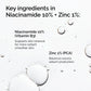 Niacinamide 10% + Zinc 1% Serum for Oily Skin 30ml