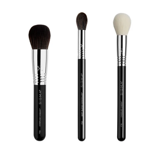 Cream Complexion Brush Set