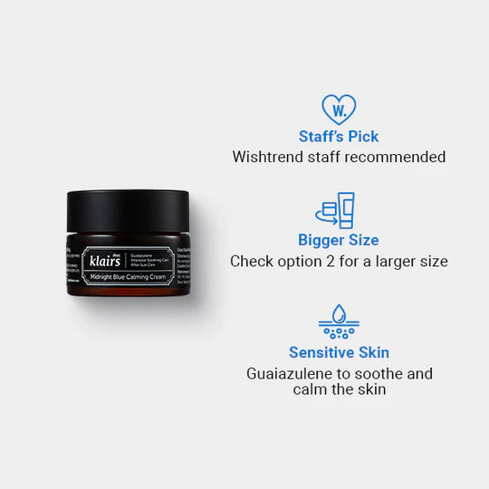 klaris midnight blue calming cream