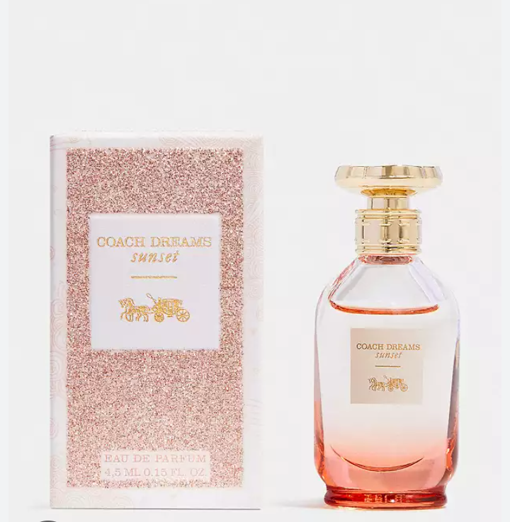 Coach dreams sunset edp 4.5ml with box