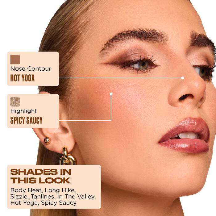 NAKED SHAPED MULTI-TASKING EYESHADOW PALETTE WARM