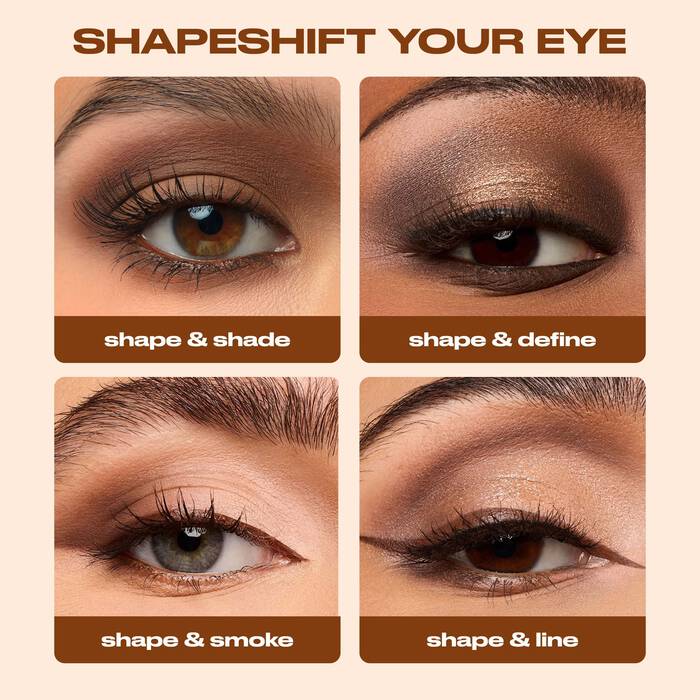 NAKED SHAPED MULTI-TASKING EYESHADOW PALETTE WARM