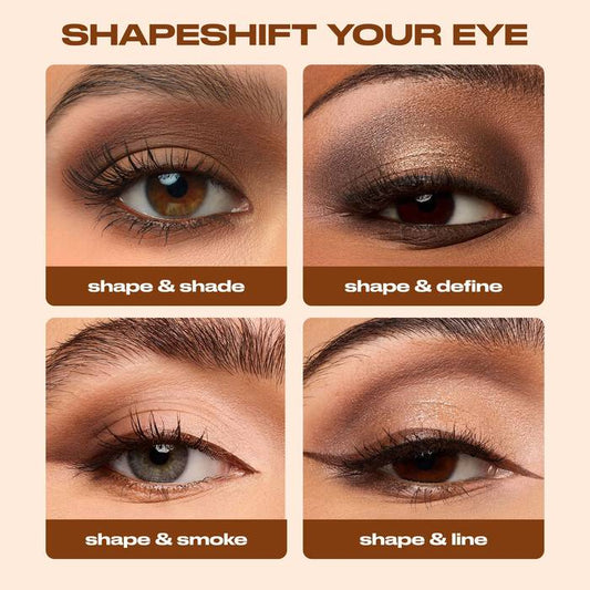 NAKED SHAPED MULTI-TASKING EYESHADOW PALETTE WARM