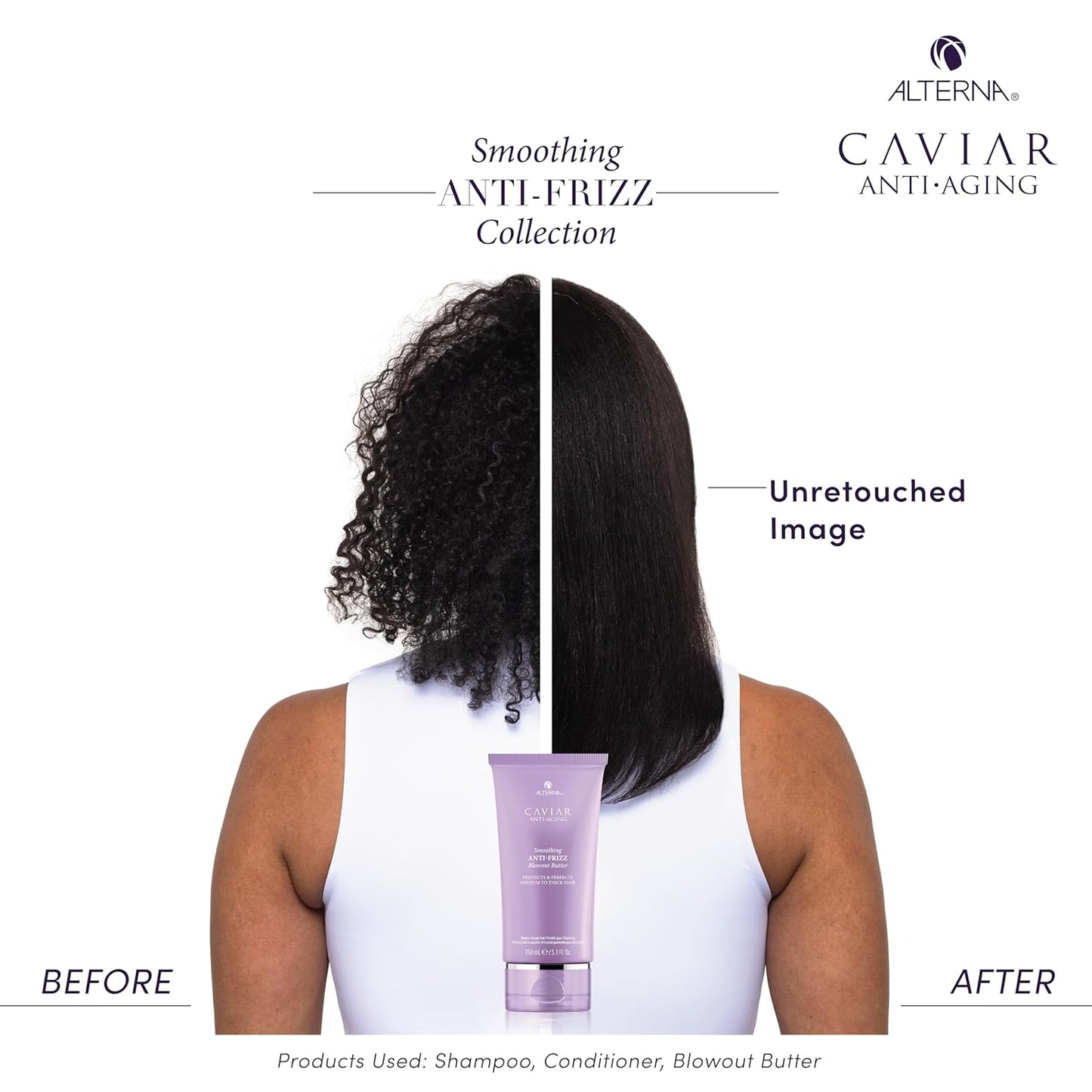 CAVIAR SMOOTHING ANTI-FRIZZ BLOWOUT BUTTER