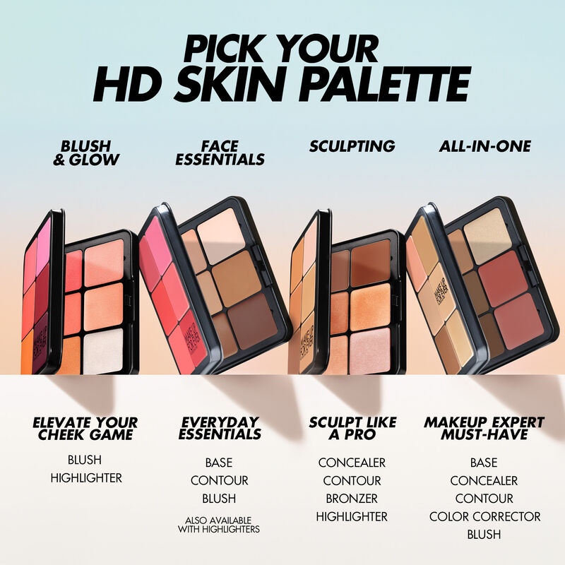 HD SKIN BLUSH & GLOW PALETTE