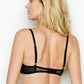 Unlined Fishnet Demi Bra