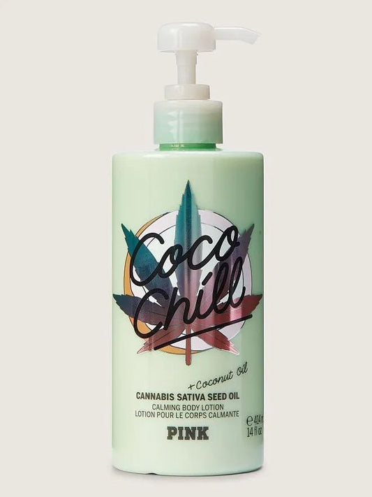 Coco chill cannabis sativa seed oil + coconut oil Body Lotion