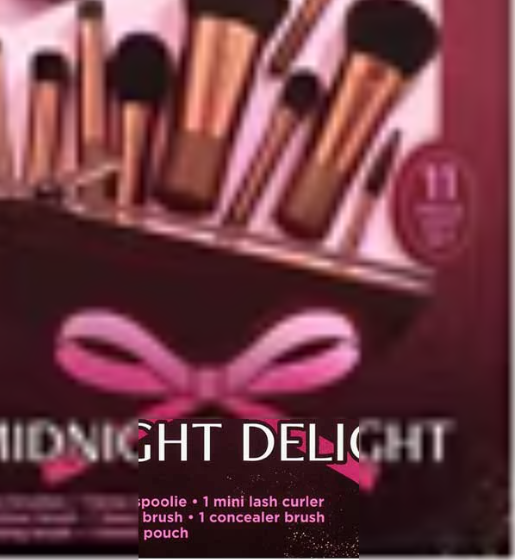 Real Techniques Midnight Mini Travel Brush Set