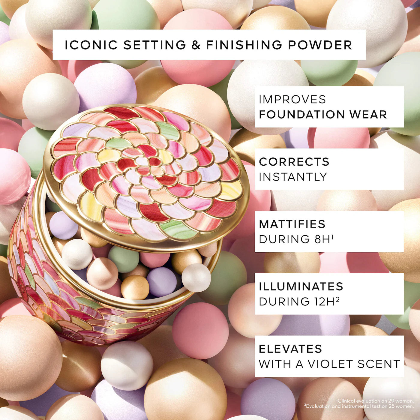 MÉTÉORITES SETTING & FINISHING PEARLS OF POWDER