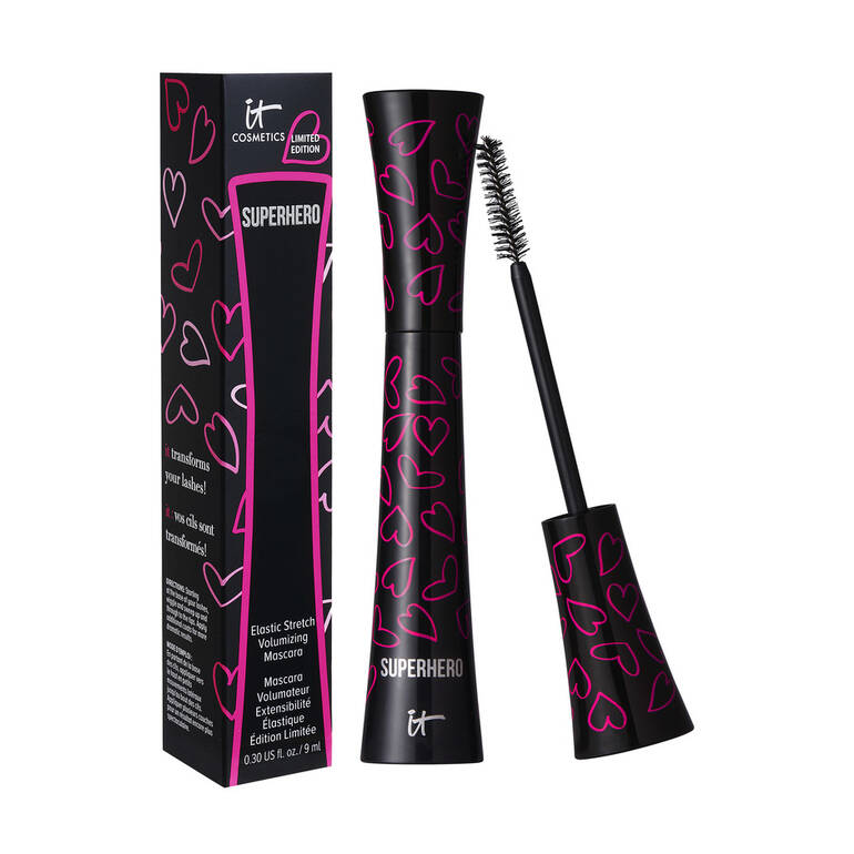 LIMITED-EDITION SUPERHERO ELASTIC STRETCH VOLUMIZING AND LENGTHENING MASCARA