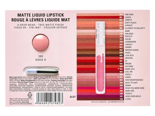 Koko K Matte Liquid Lipstick Sample