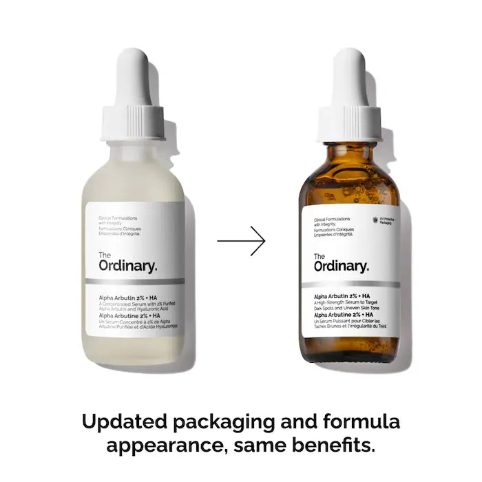 Alpha Arbutin 2% + Hyaluronic Acid for Hyperpigmentation