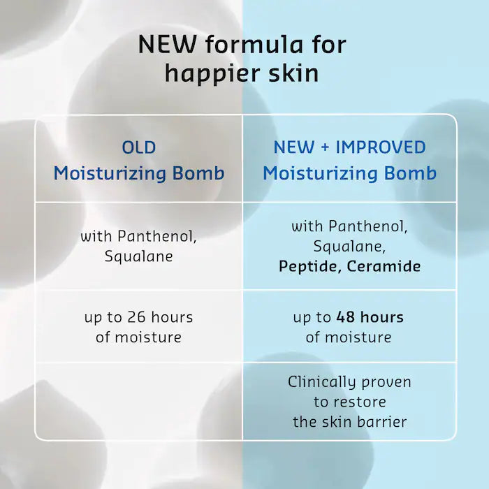 The True Cream Moisturizing Bomb with Peptide and Ceramide