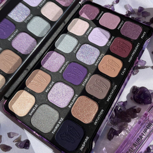 Crystal Aura Forever Flawless Eyeshadow Palette Amethyst