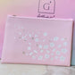 Etude house pink makeup bag