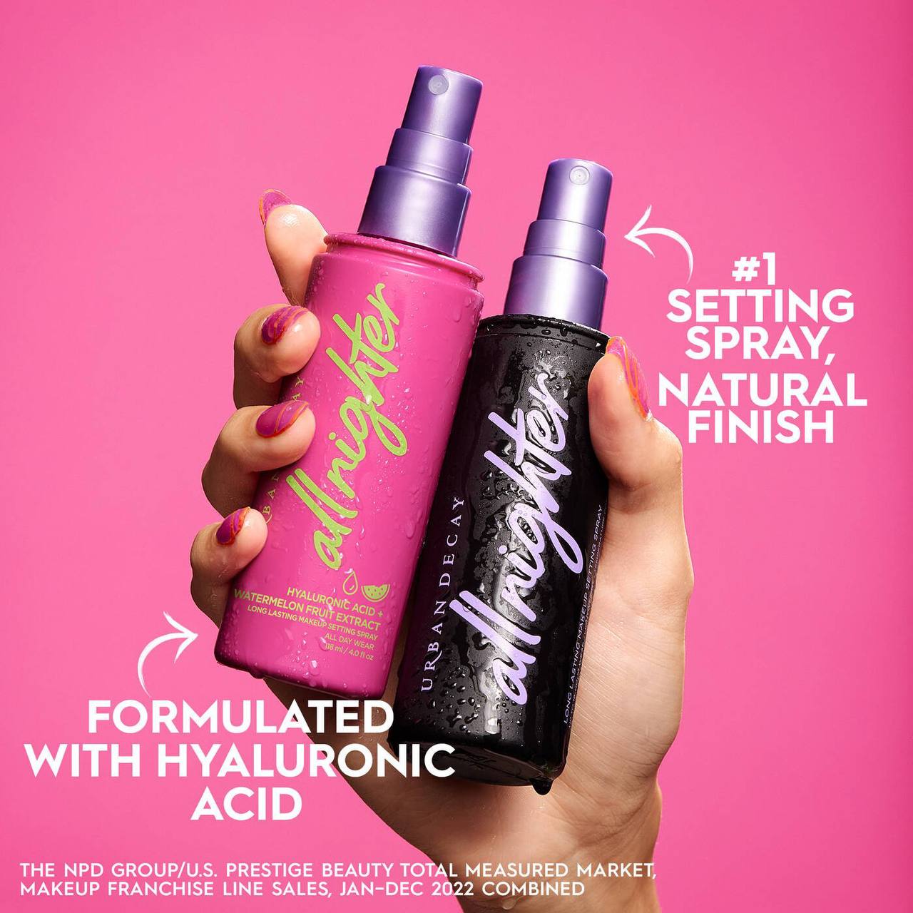 All Nighter Hyaluronic Acid Waterproof Dewy Setting Spray