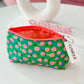 clinique green makeup bag