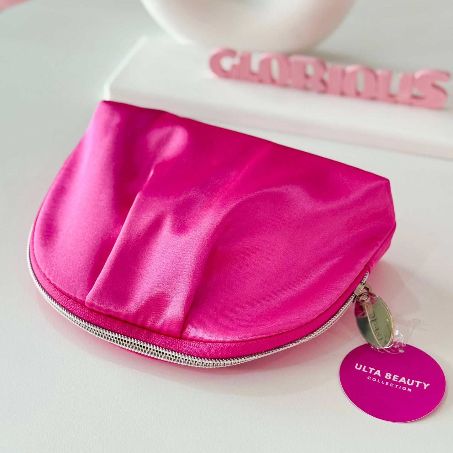 Ulta beauty Pink makeup bag