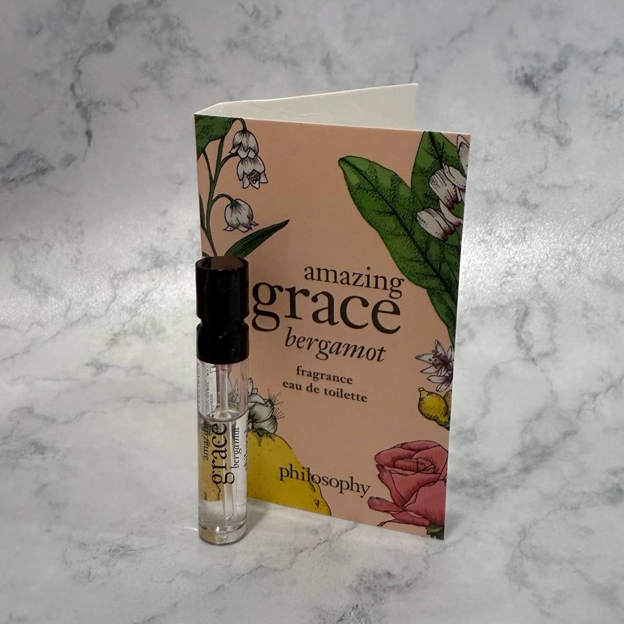 philosophy amazing grace bergamot fragrance edt sample