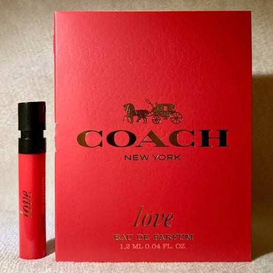 Coach love edp sample