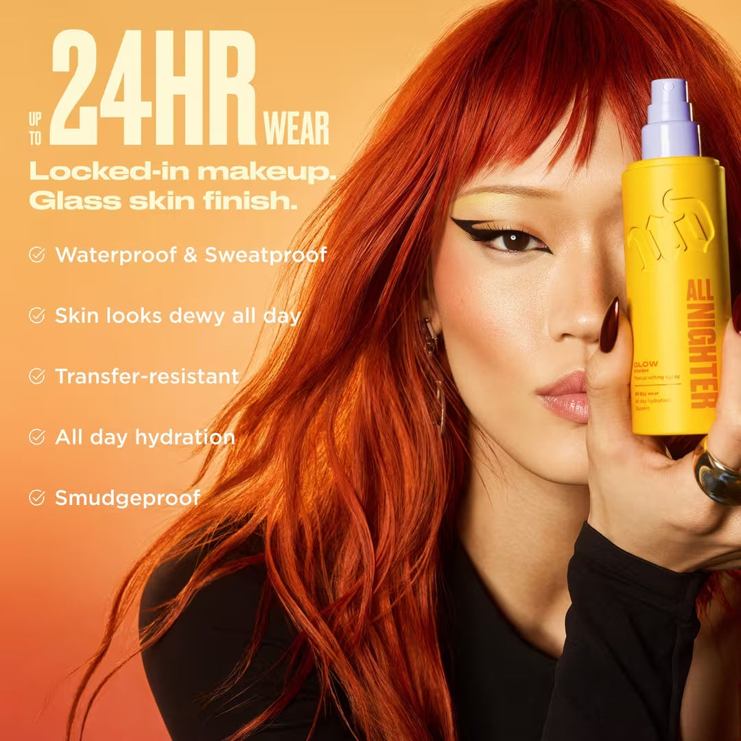 urban decay All Nighter Waterproof Glow Setting Spray