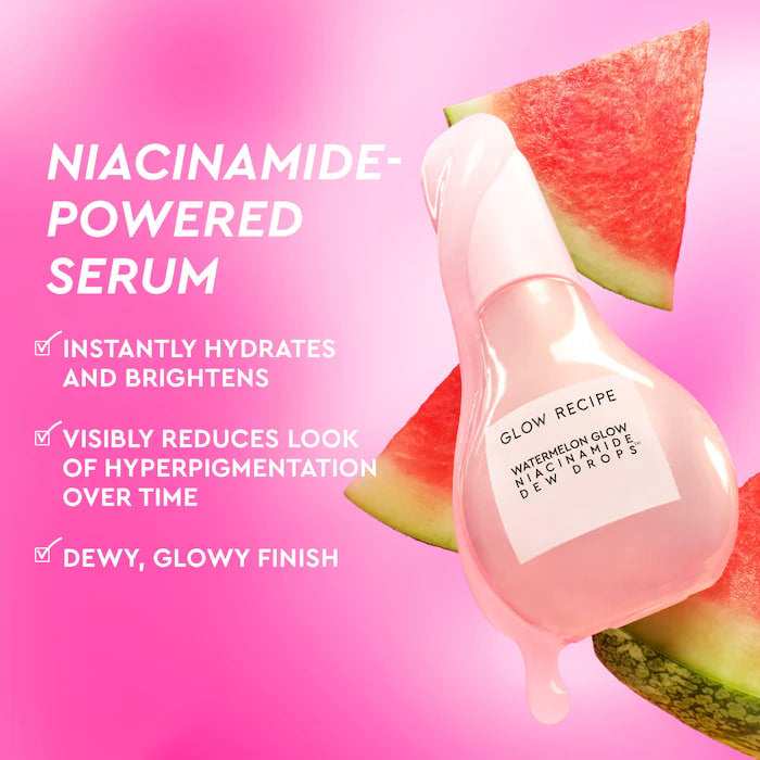 Glow Recipe Watermelon Glow Niacinamide Dew Drops Serum