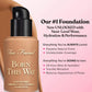 too faced Born This Way Undetectable Medium-To-Full Coverage Foundation #warm nude