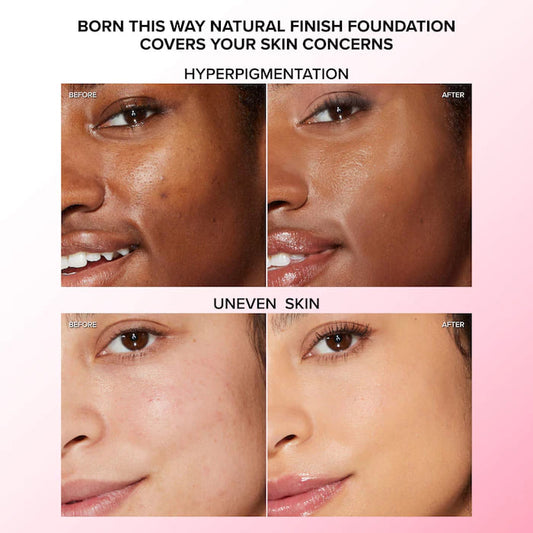 too faced Born This Way Undetectable Medium-To-Full Coverage Foundation #warm nude