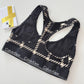 Modern Cotton Windowpane Unlined Bralette(06)