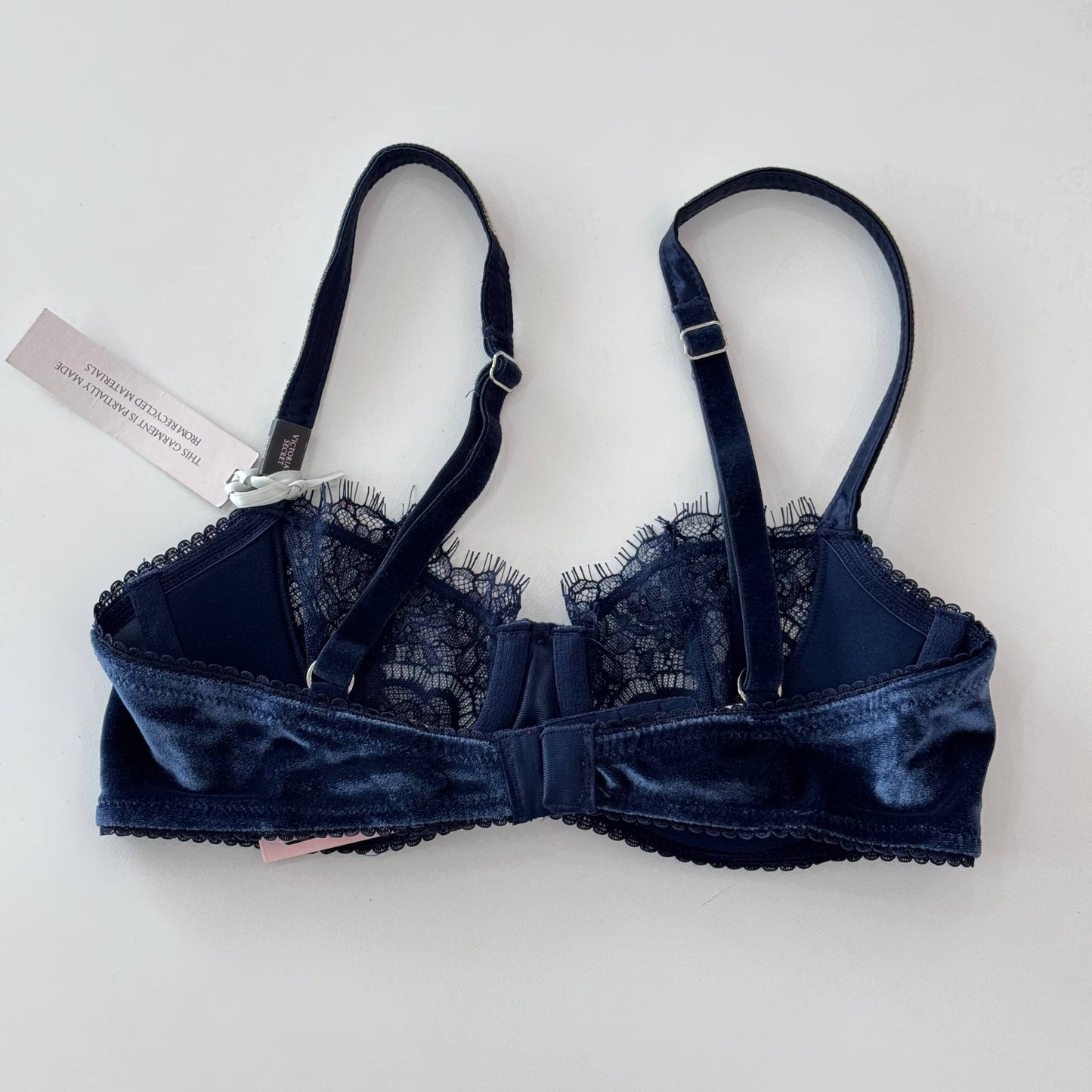 Wicked Unlined Lace & Velvet Shine Strap Balconette Bra (23),(26)