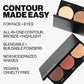 Smashbox Cali Contour Blush, Highlighter, & Bronzer Face Palette