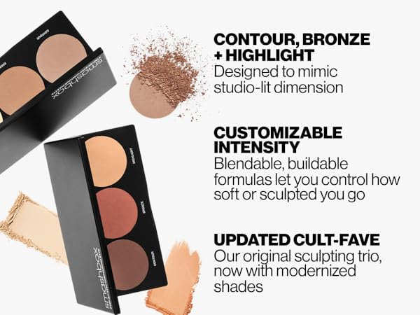 Smashbox Cali Contour Blush, Highlighter, & Bronzer Face Palette
