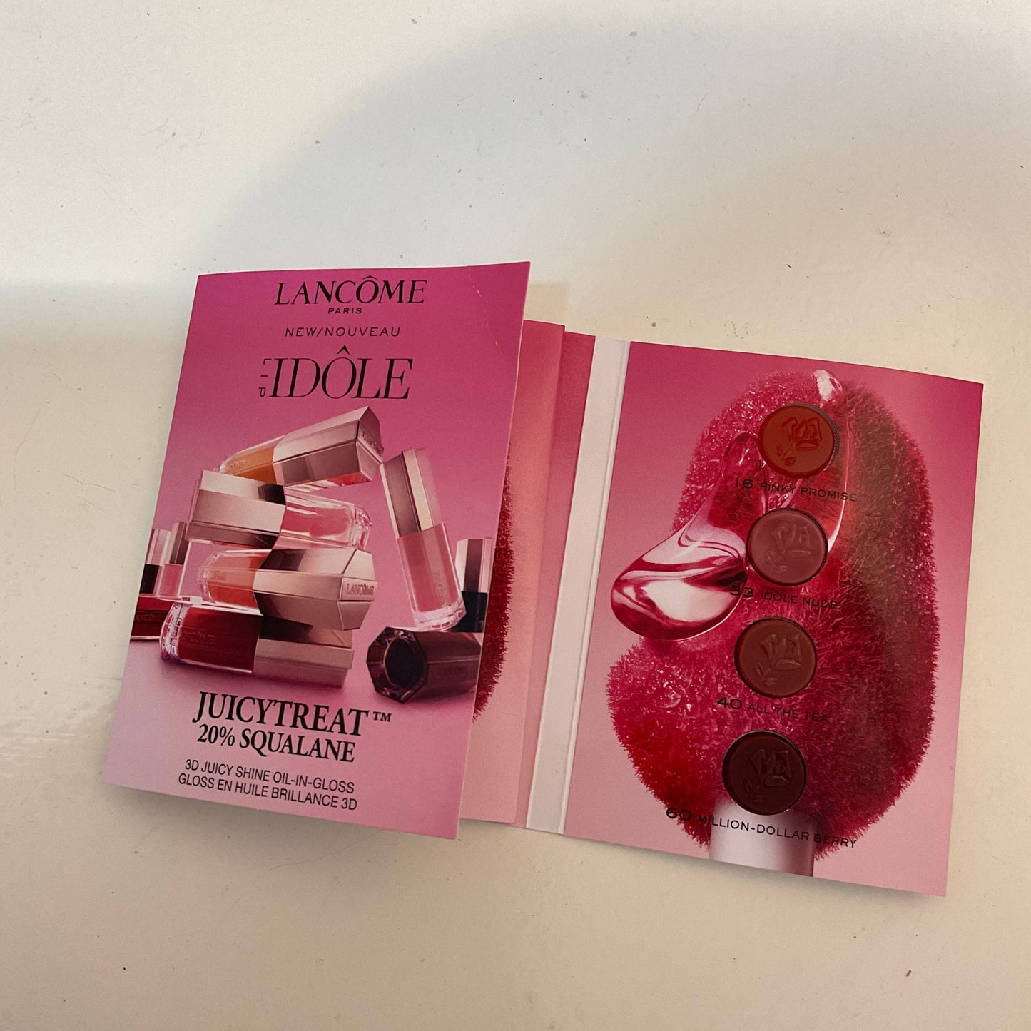 lancome juicy treat sample
